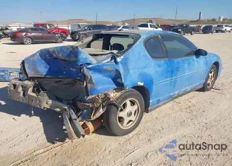 2004 Chevrolet Monte Carlo Ls z USA, uszkodzony, nr VIN 2G1WW12E949316816